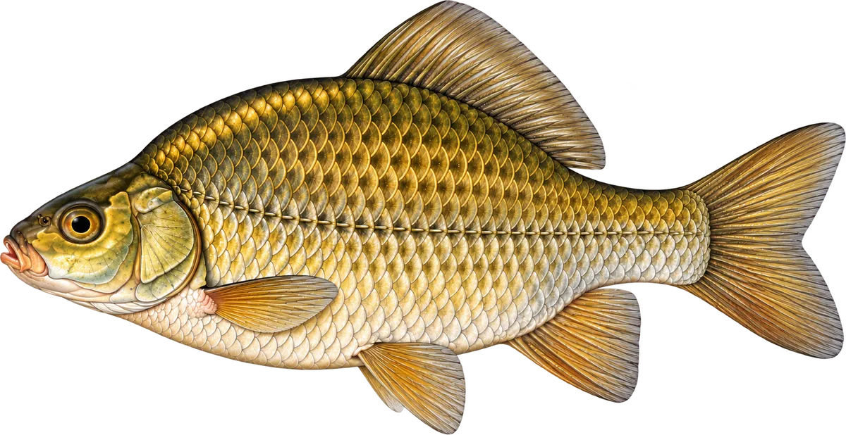 Karas obecný, ilustrace